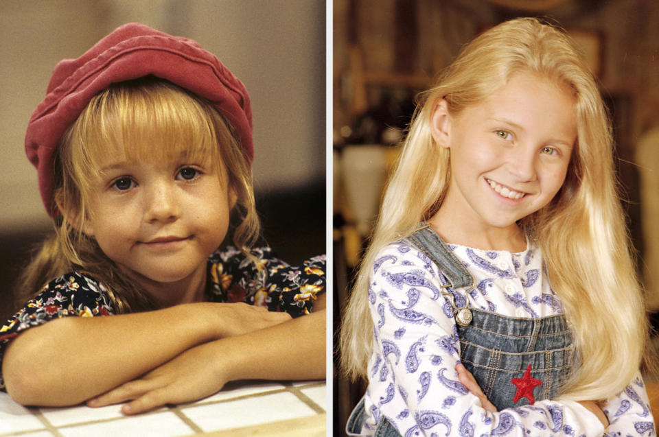 Lily Nicksay and Lindsay Ridgeway as Morgan in "Boy Meets World"