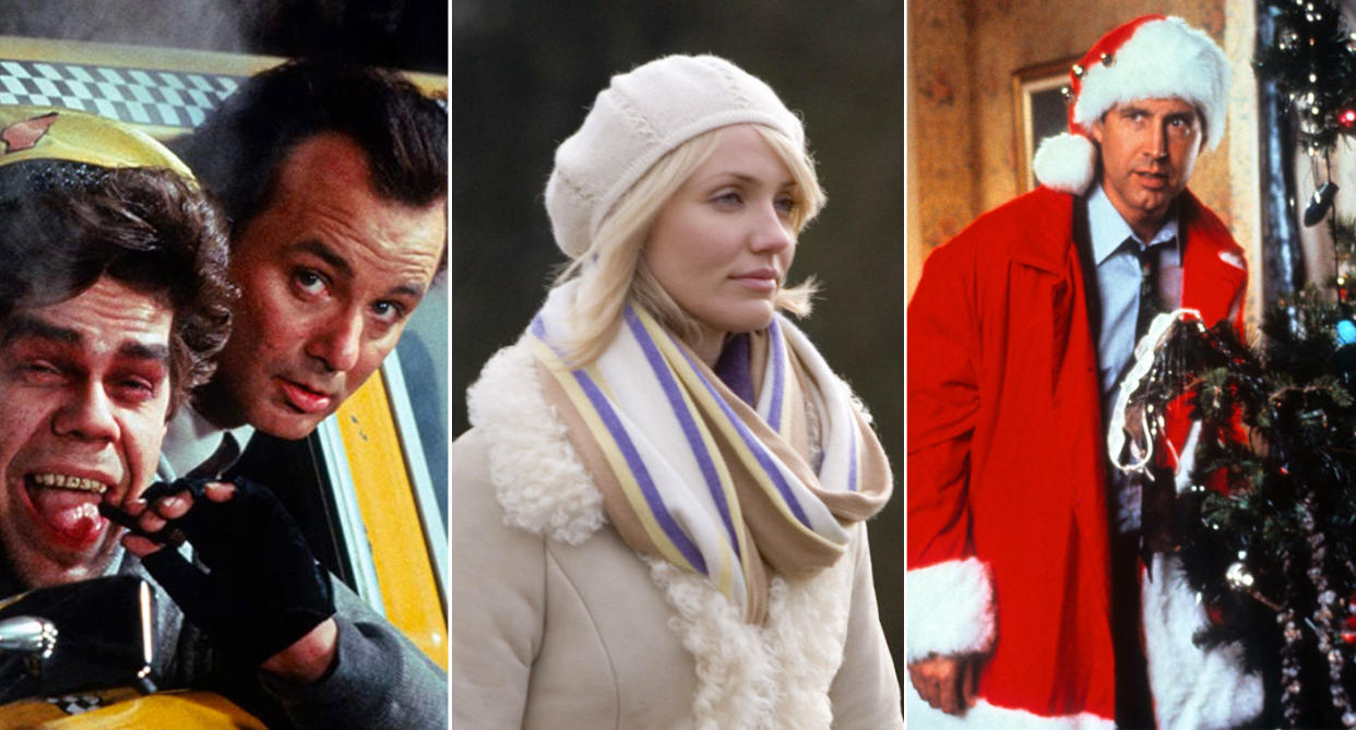 Scrooged, The Holiday and Christmas Vacation are all available on Prime Video.