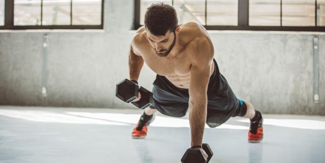 Go Beast Mode In This 4-Move Dumbbell Workout