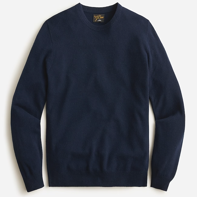 <p><a href="https://go.redirectingat.com?id=74968X1596630&url=https%3A%2F%2Fwww.jcrew.com%2Fm%2Fmens%2Fcategories%2Fclothing%2Fsweaters%2Fpullover%2Fcashmere-crewneck-sweater%2FMP546%3Fdisplay%3Dstandard%26fit%3DClassic%26color_name%3Dnavy%26colorProductCode%3DBE895&sref=https%3A%2F%2Fwww.esquire.com%2Flifestyle%2Fg44662300%2Feditors-favorite-travel-products%2F" rel="nofollow noopener" target="_blank" data-ylk="slk:Shop Now;elm:context_link;itc:0;sec:content-canvas" class="link ">Shop Now</a></p><p>Cashmere Crewneck Sweater</p><p>$138.00</p><p>jcrew.com</p>