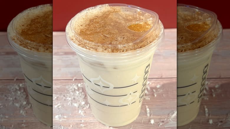 Iced Gingerbread Oatmilk Chai