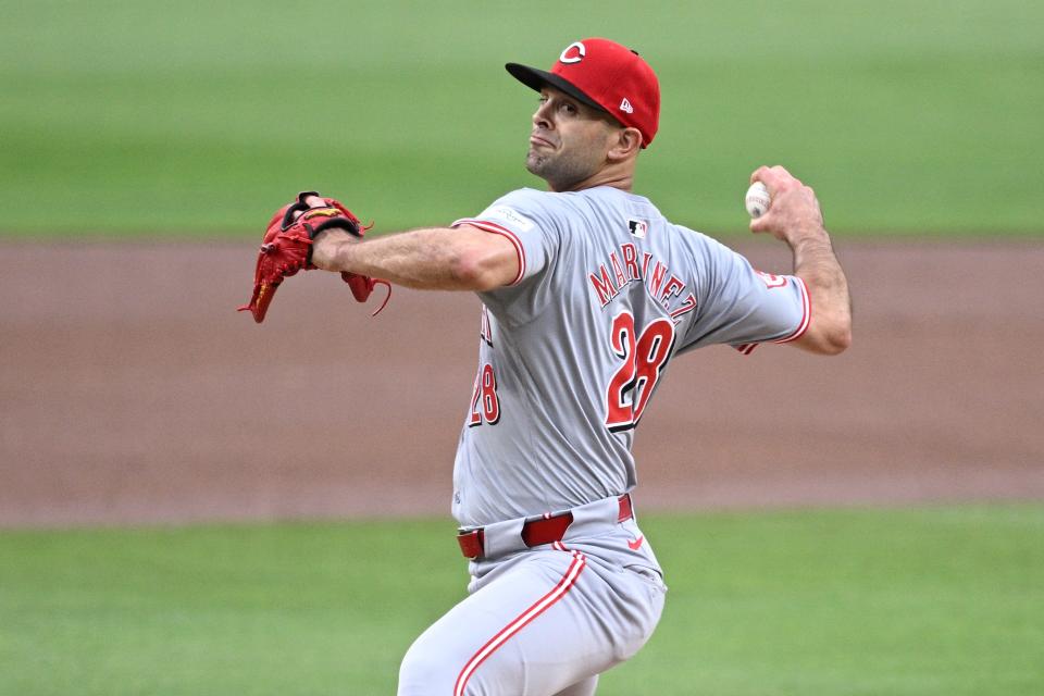 Swingman Nick Martinez, like fellow pitchers Frankie Montas, Emilio Pagan and Brent Suter, was signed to a short-term contract that could make him an attractive trade piece should the Reds still be struggling at the trade deadline.