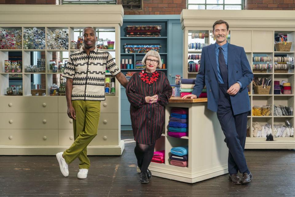 kiell smith bynoe esme young patrick grant the great british sewing bee