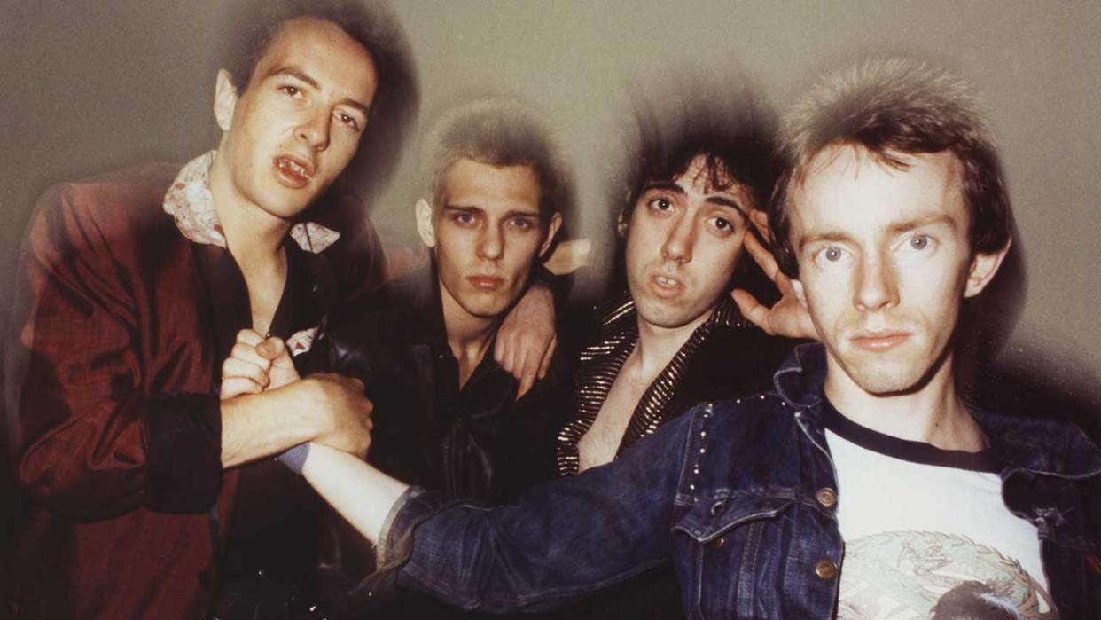  A group portrait of UK punk rock band The Clash, New York, September 1978 