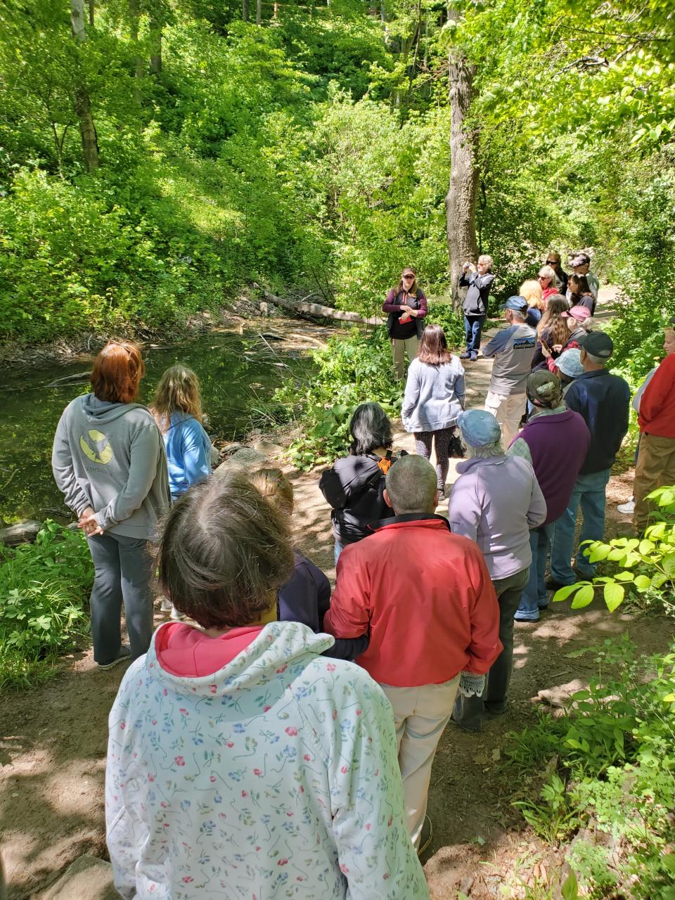The Suburban Soles event series in South Milwaukee offers free guided walks through Grant Park with experts in various fields from plants and fungi to history.