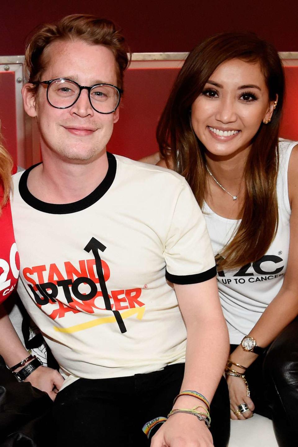 Macaulay Culkin and Brenda Song