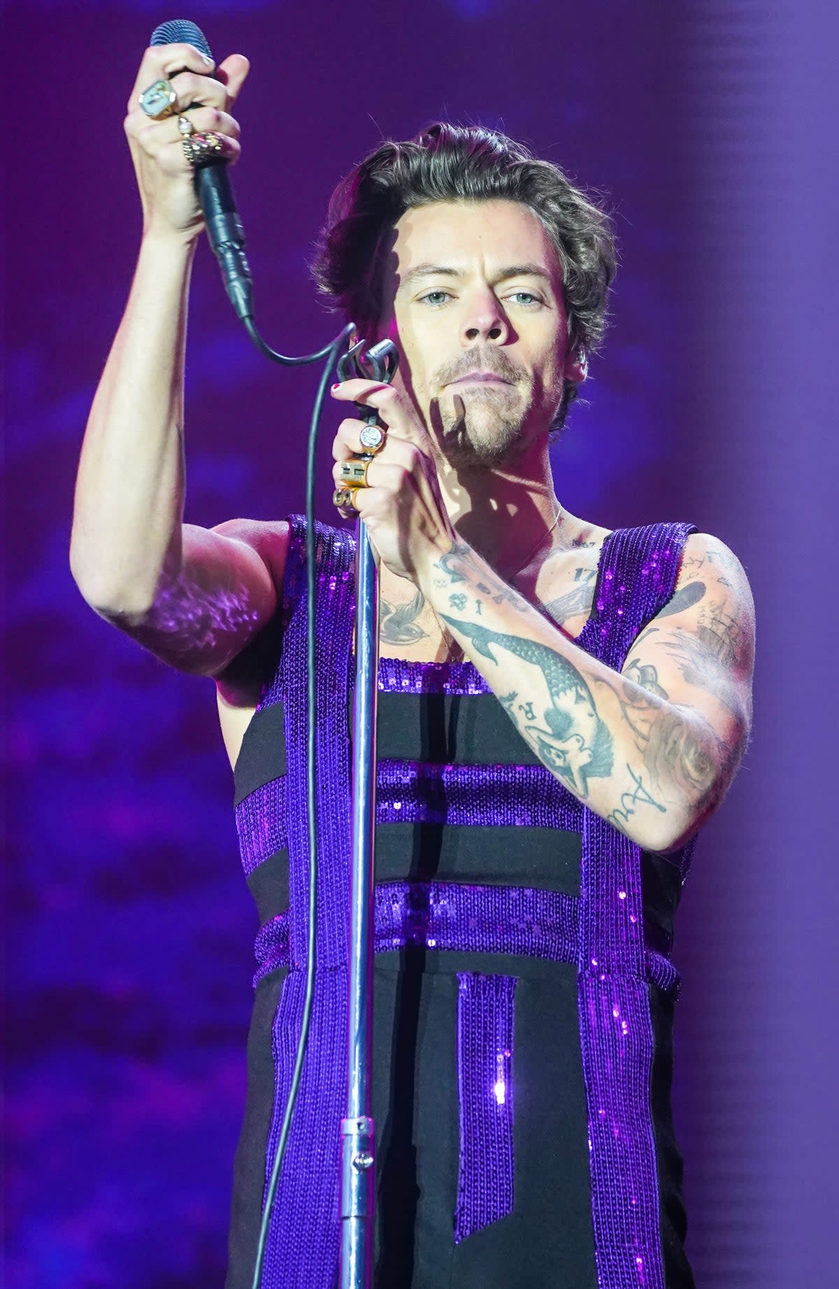 Harry Styles accepts MTV VMA virtually despite being ‘just down the road’ (PA) (PA Wire)