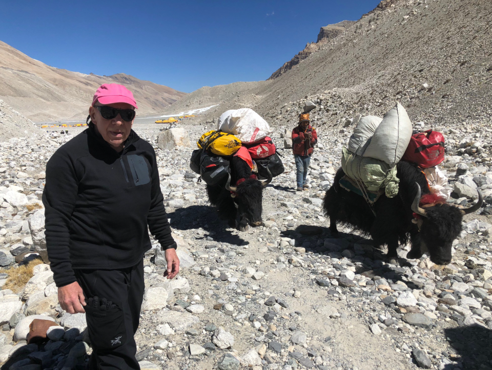 Doctor climbs everest