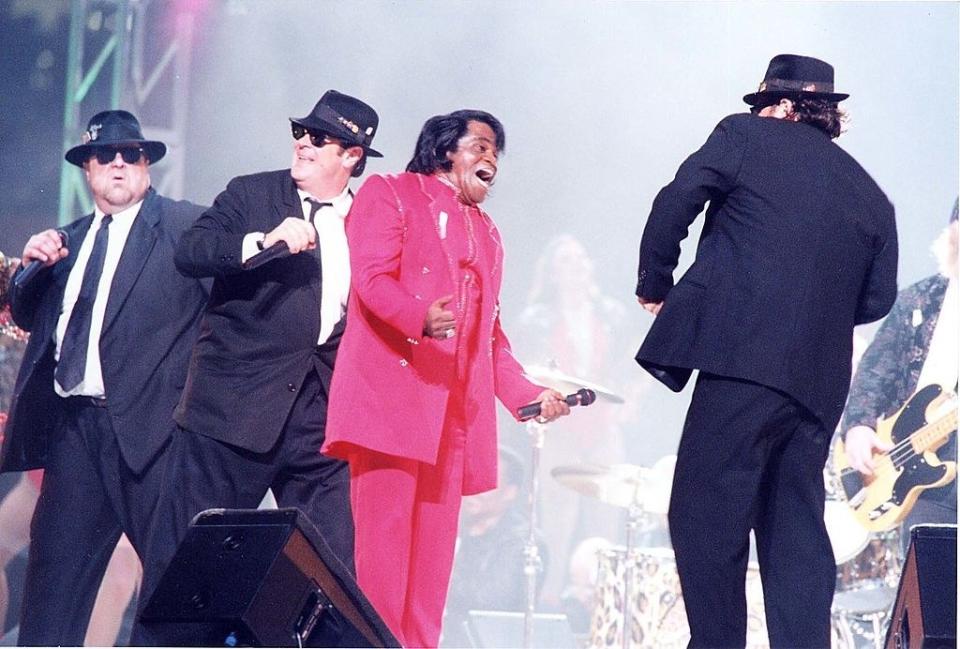 Blues Brothers, James Brown, ZZ Top