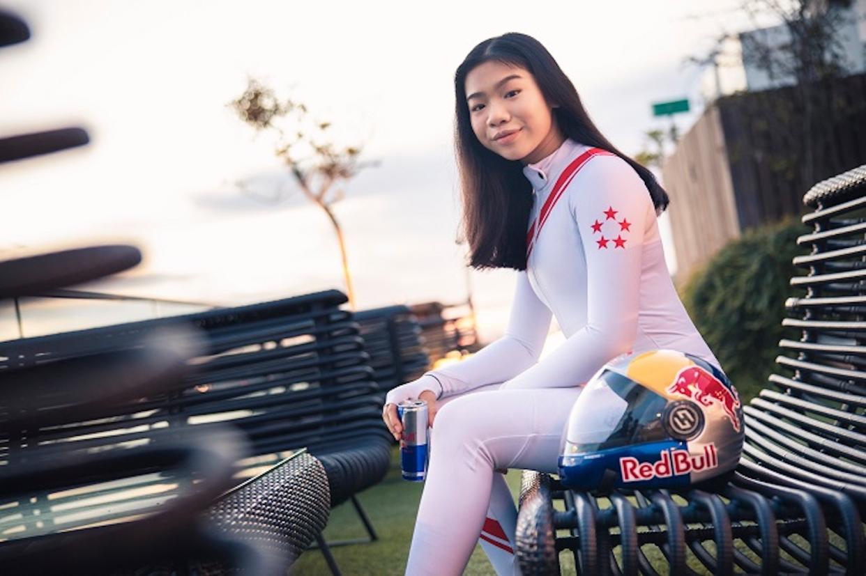 Singapore indoor skydiving world champion Kyra Poh. (PHOTO: Mark Teo/Red Bull Content Pool)