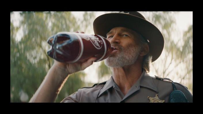 Former OU linebacker Brian Bosworth has been a staple of the college football season with his Dr Pepper commercials.