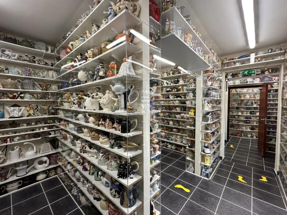 The museum contains 8,450 teapots (Nationwide Business Sales)