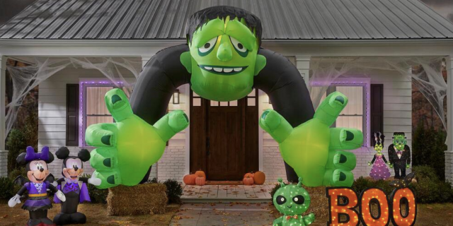Home Depot Is Selling A 13-Foot Blow-Up Monster That Will Turn Your Home  Into A Haunted House