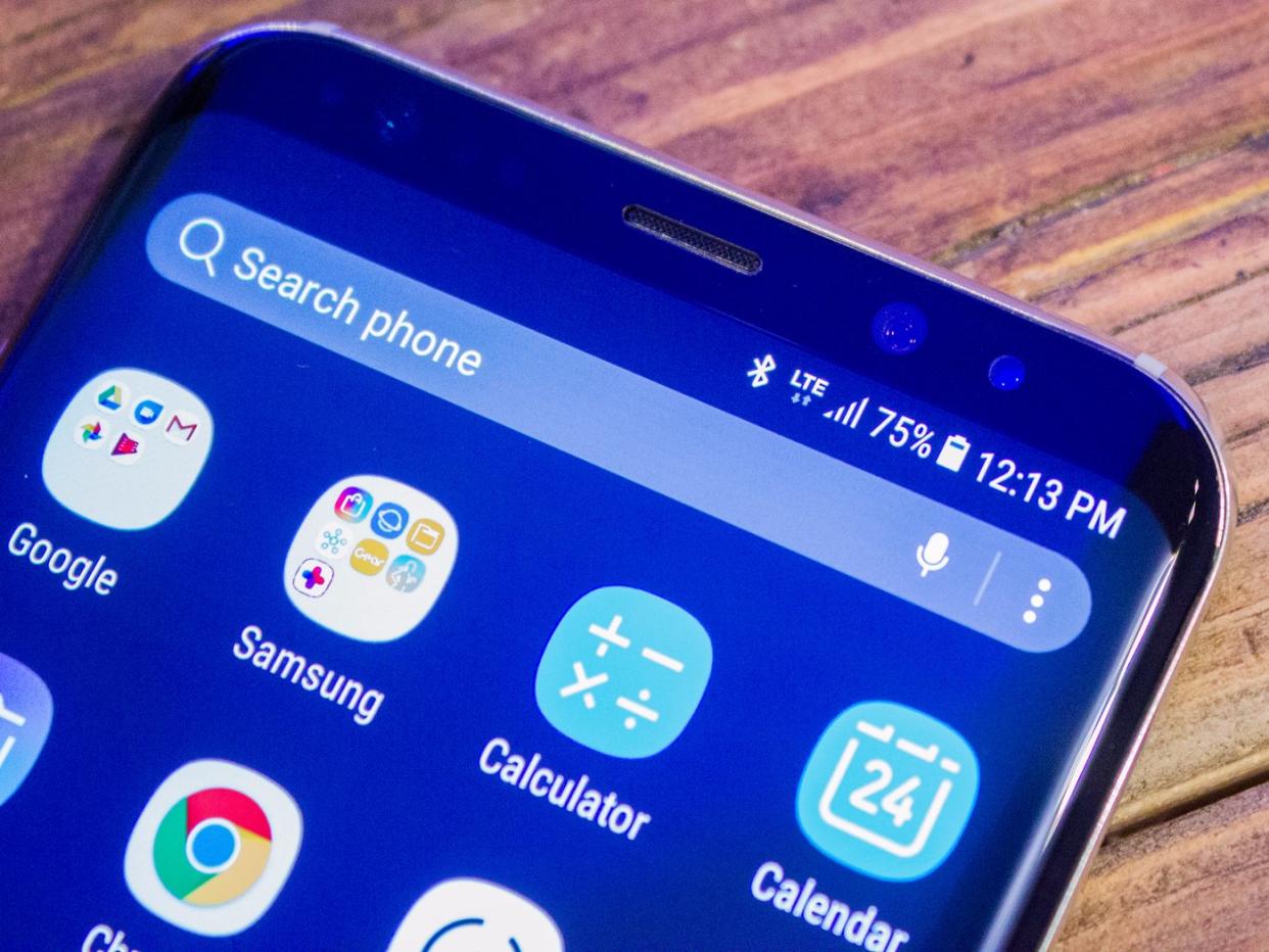 galaxy s8 front camera