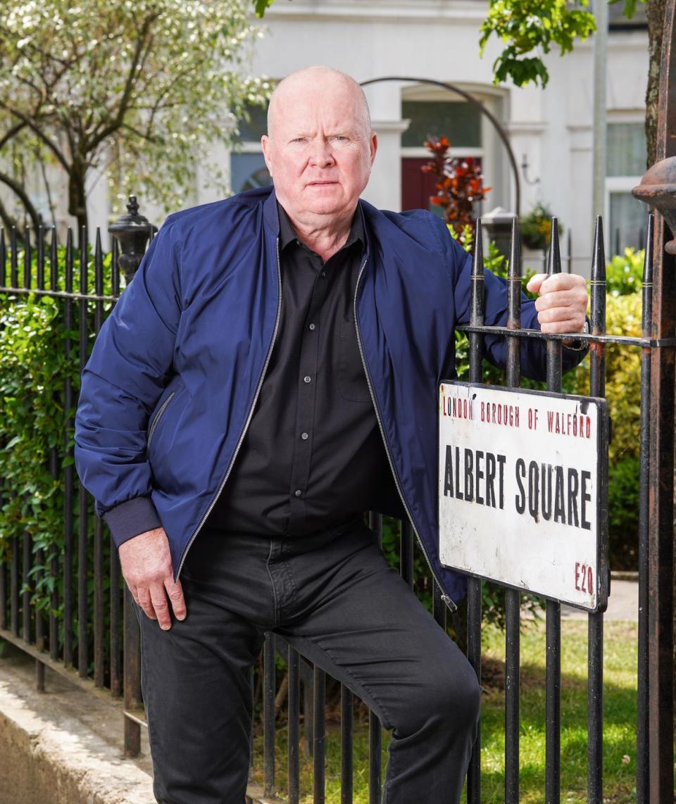 steve mcfadden as phil mitchell in eastenders