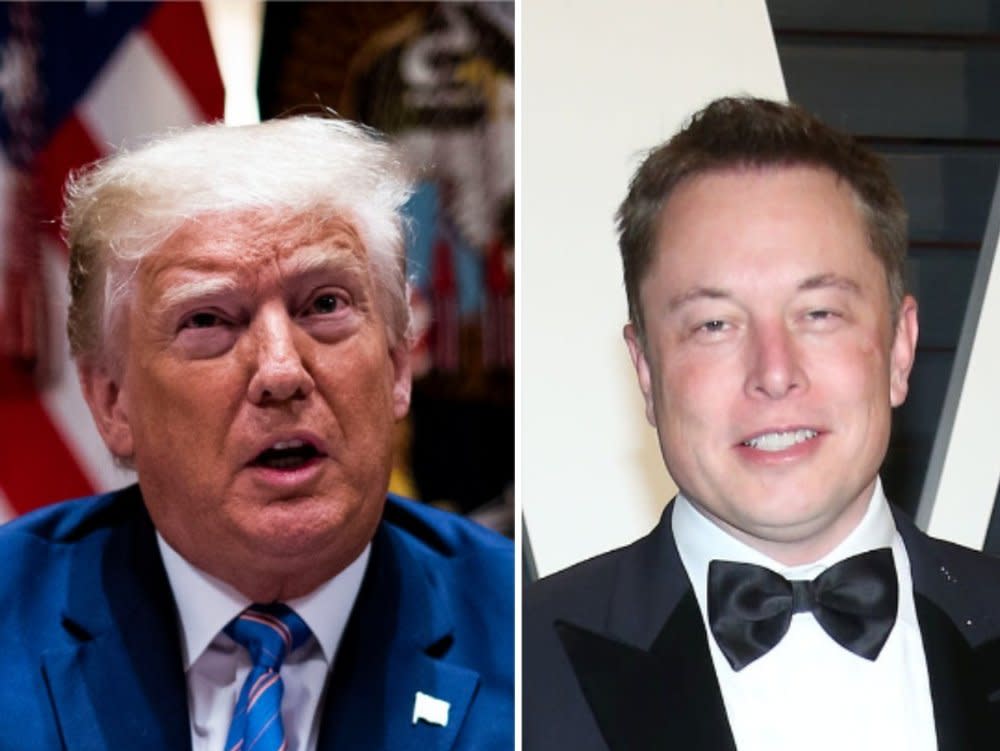 Donald Trump wurde von Elon Musk begnadigt. (Bild: Doug Mills/CNP/AdMedia/ImageCollect.com / AdMedia/ImageCollect)