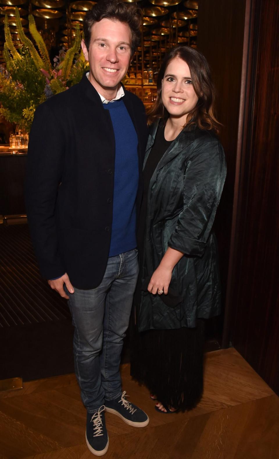 Jack Brooksbank and Princess Eugenie