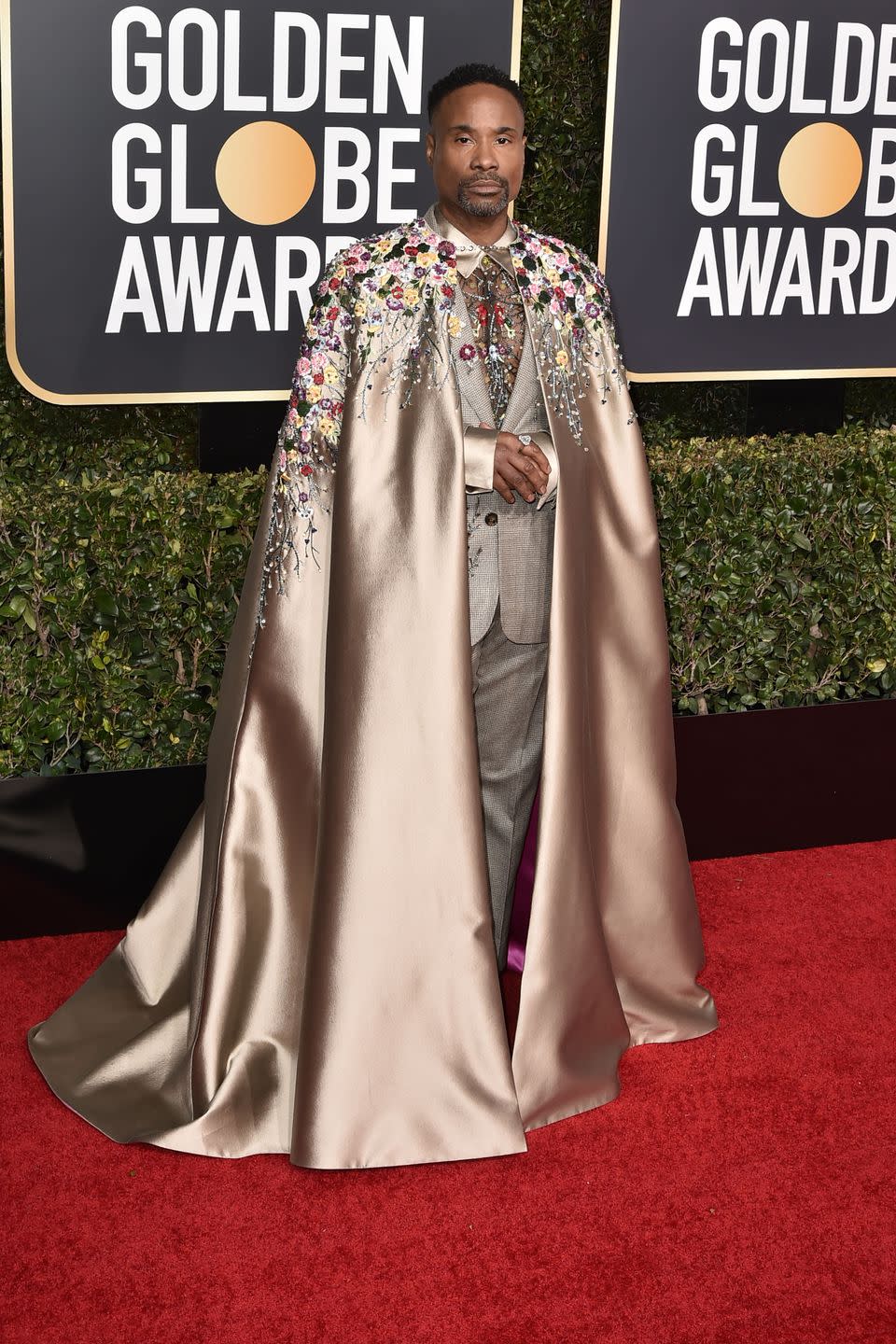 44) Billy Porter at the Golden Globes, January 2019