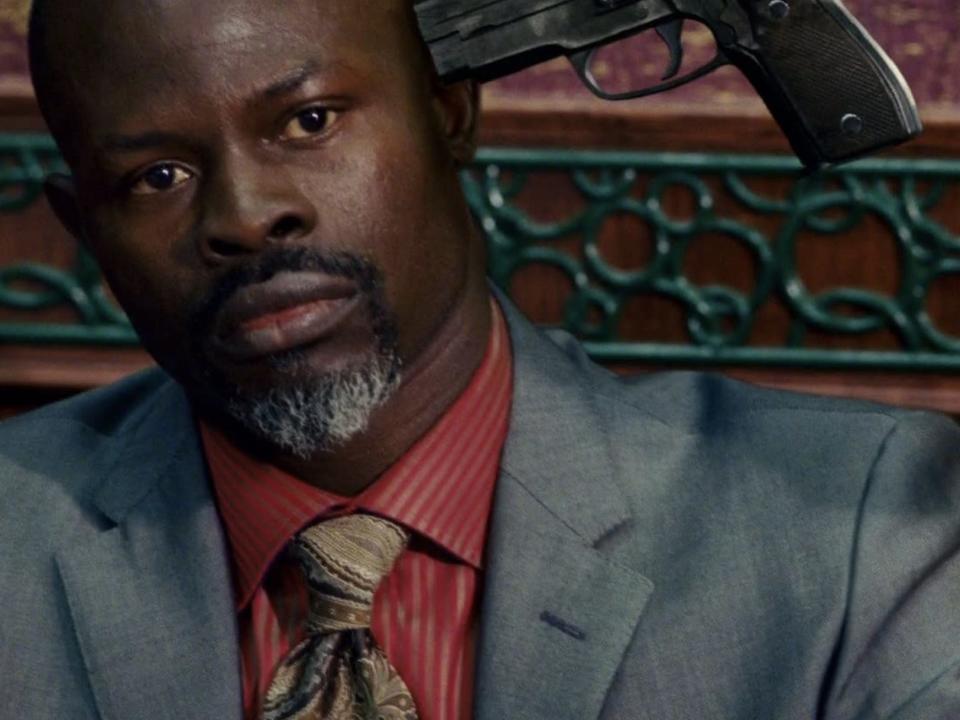Djimon Hounsou in "Push" (2009).