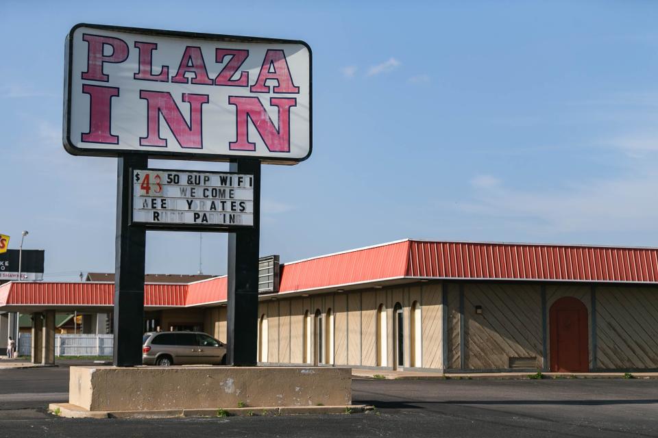 The Plaza Inn is pictured in Oklahoma City on Tuesday, April 12, 2022.