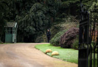 A general view of the entrance to the Sandringham Estate in Norfolk, eastern England, Britain, January 18, 2019. REUTERS/Chris Radburn