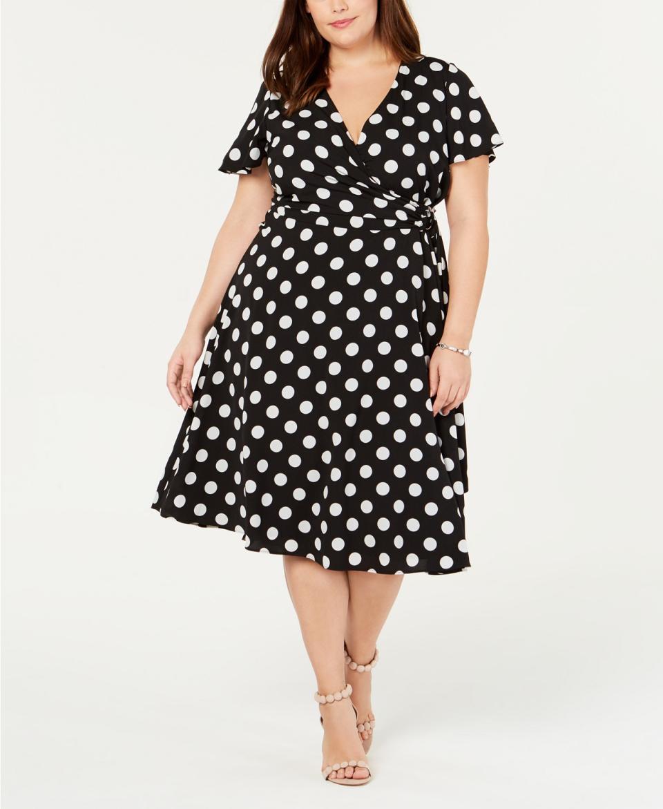 Jessica Howard Polka-Dot Fit & Flare (Photo: Macy’s)