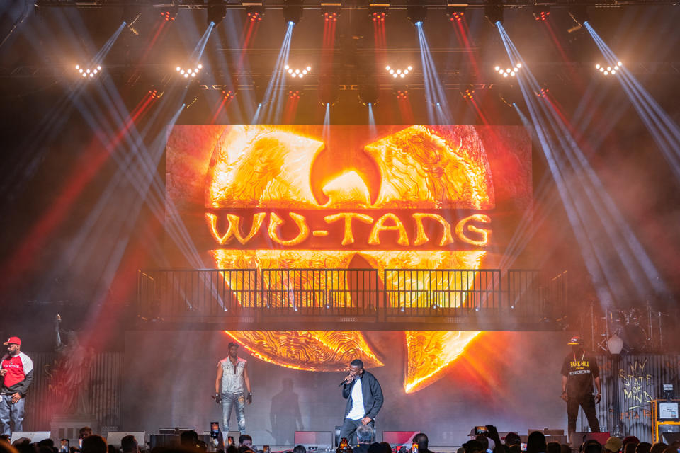 Wu-Tang kicking off their New York State of Mind Tour on Sept. 13, 2022.