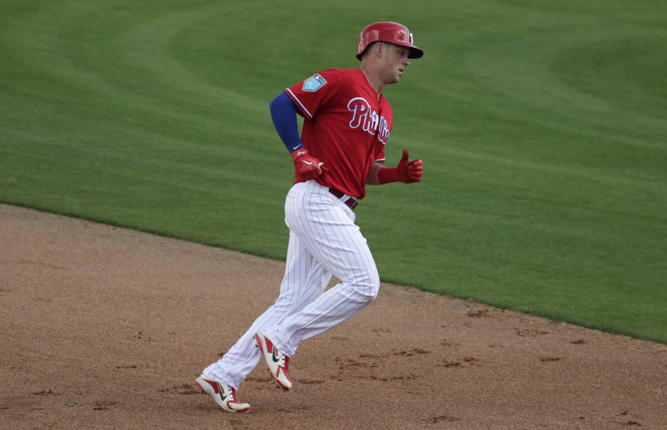 What can Hoskins do for an encore? (AP/Lynne Sladky)