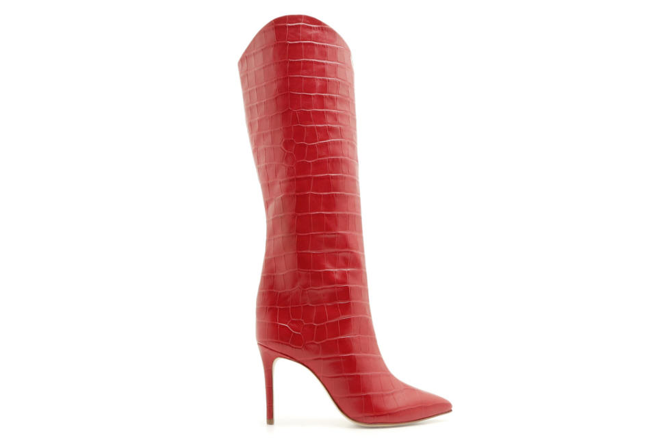 schutz red boots