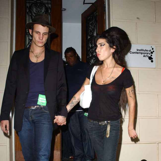 Blake Fielder-Civil y Amy Winehouse durante su relación credit:Bang Showbiz