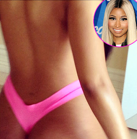 Big Booty Nicki Minaj Porn - Nicki Minaj Posts Photo of Butt for \