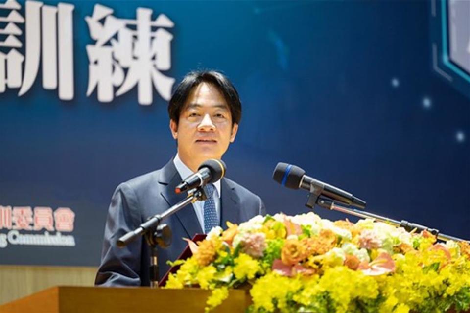 總統賴清德14日出席「高階文官培訓飛躍方案113年訓練開訓典禮」。圖／總統府