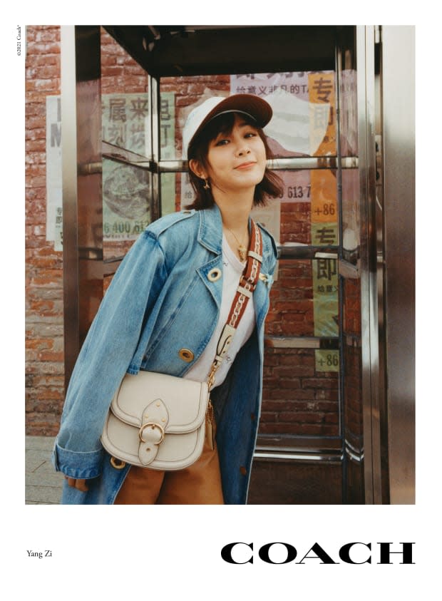 <p>Yang Zi in Coach's Spring 2021 campaign. </p>