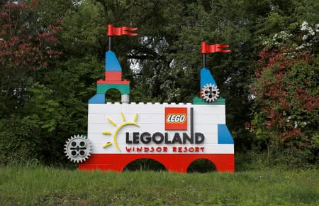 FILE PHOTO: The LEGOLAND entrance is seen in Windsor, Britain May 10, 2018. REUTERS/Peter Nicholls