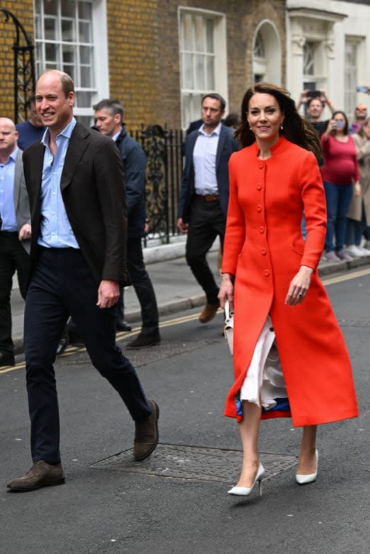 William y Kate Middleton en el metro