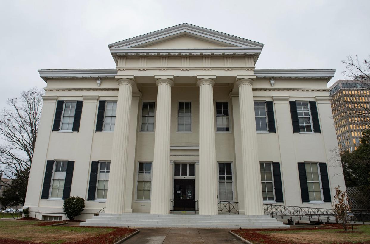 Jackson City Hall is seen in Jackson, Miss., on Tuesday, Jan. 23, 2024.