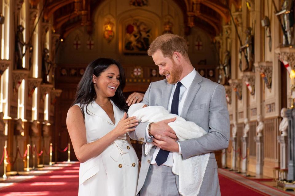 Harry and Meghan post adorable photograph of Archie to celebrate Father's Day