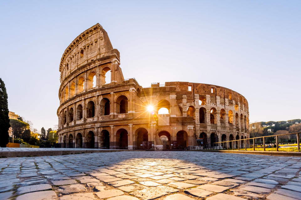 The Coliseum in Rome