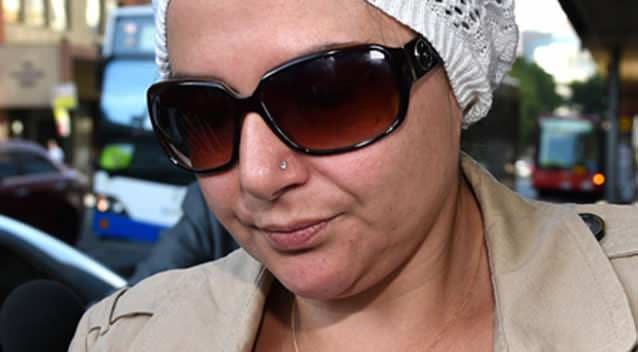 Amirah Droudis had her bail cancelled last week, she is charged with the murder of Monis' ex-wife. Photo: Seven News