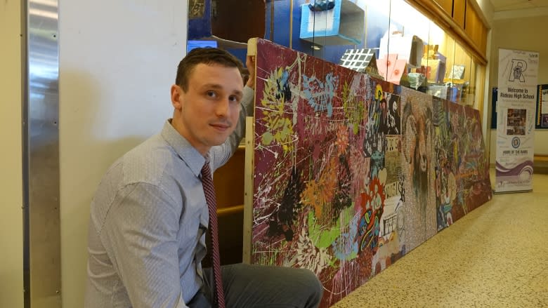 Colourful mural to follow Rideau High students to new school