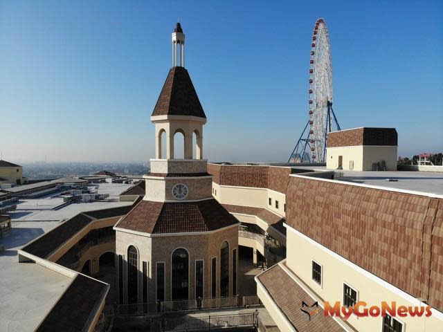 ▲麗寶Outlet Mall 二期外觀實景照(圖：麗寶樂園)