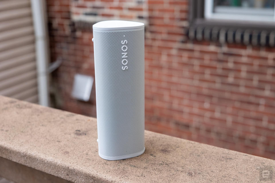 <p>Sonos Roam portable speaker</p>
