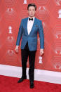 <p>Actor Erich Bergen was among the men who wore bold suits on the red carpet tonight. </p>