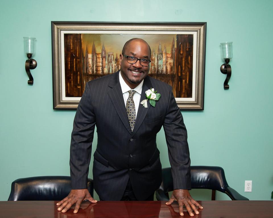 Michael Hall is a chaplain and youth and fatherhood coach for My Daddy Taught Me That, a nonprofit with programs "designed to support the development, uplift and education of youth and young males."