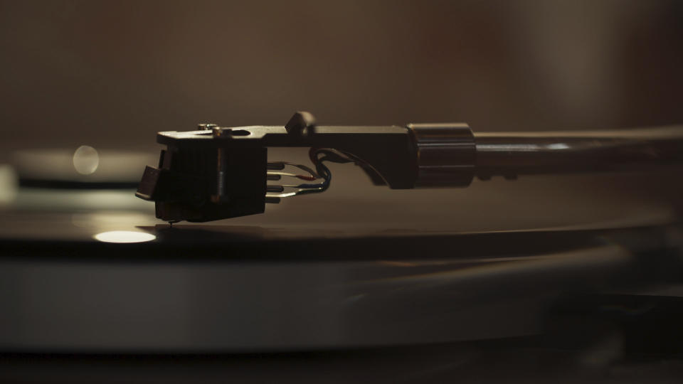 This image released by HBO Max shows a scene from the documentary "On the Record." (HBO Max via AP)