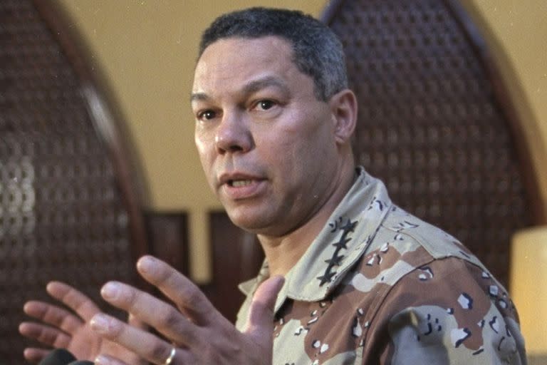 Colin Powell, en 1990