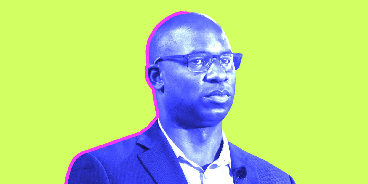 Jamaal Bowman's strong performance in New York's primaries on June 23 was the product of the left's growing appreciation for advanced electoral tools. (Photo: Illustration: Rebecca Zisser/HuffPost; Photo: Getty Images.)