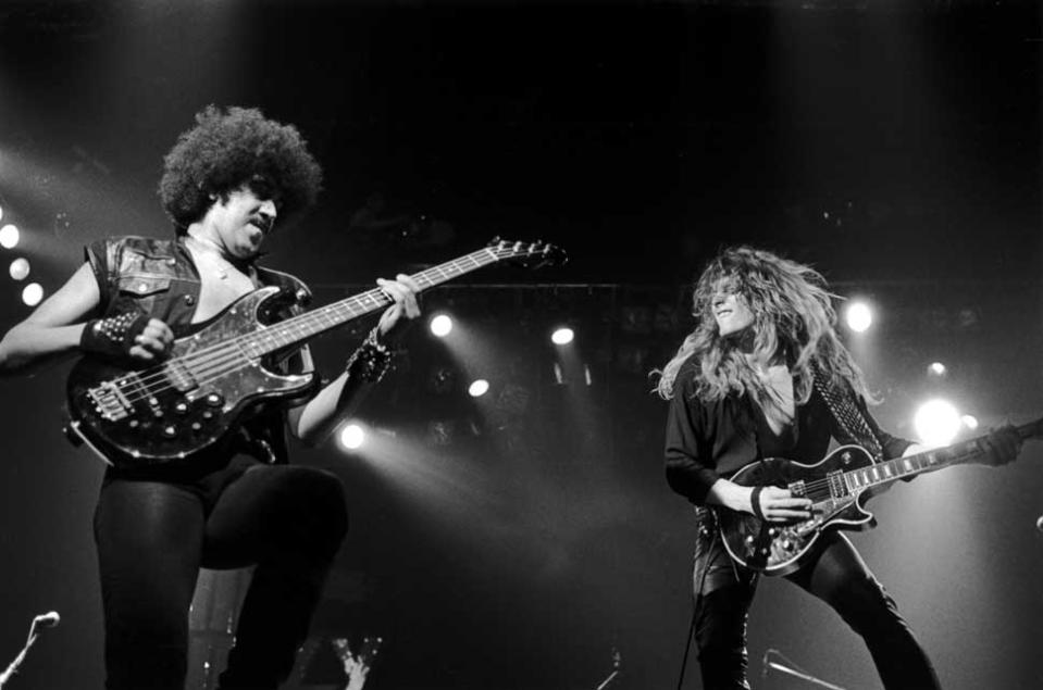 Phil Lynott And John Sykes, Rainbow, London - 1980