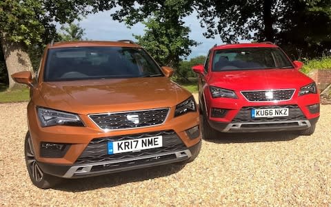 seat ateca foxall 2.0 TDI and 1.4 petrol