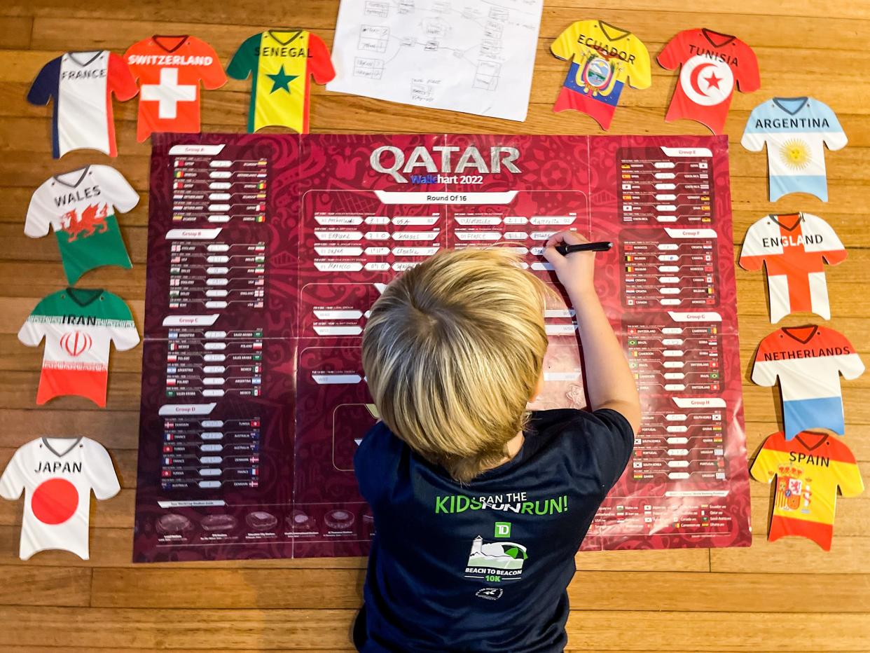 Kathleen Porter Kristiansen's son filling in his World Cup draft